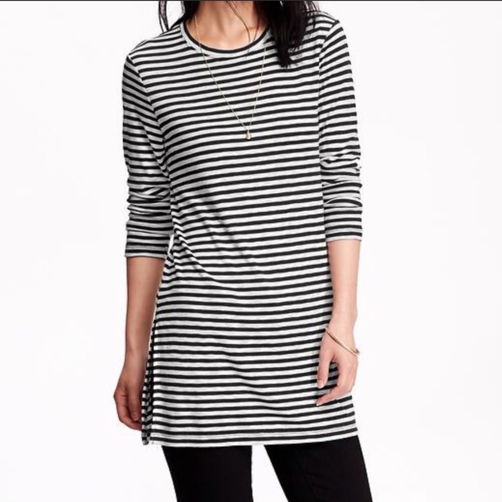 Old Navy Striped Tunic Top
